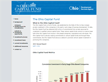 Tablet Screenshot of ohiocapitalfund.com